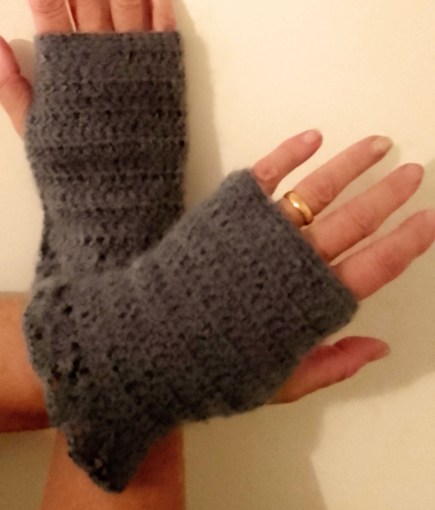 Wrist Warmers (Lace Trim)
