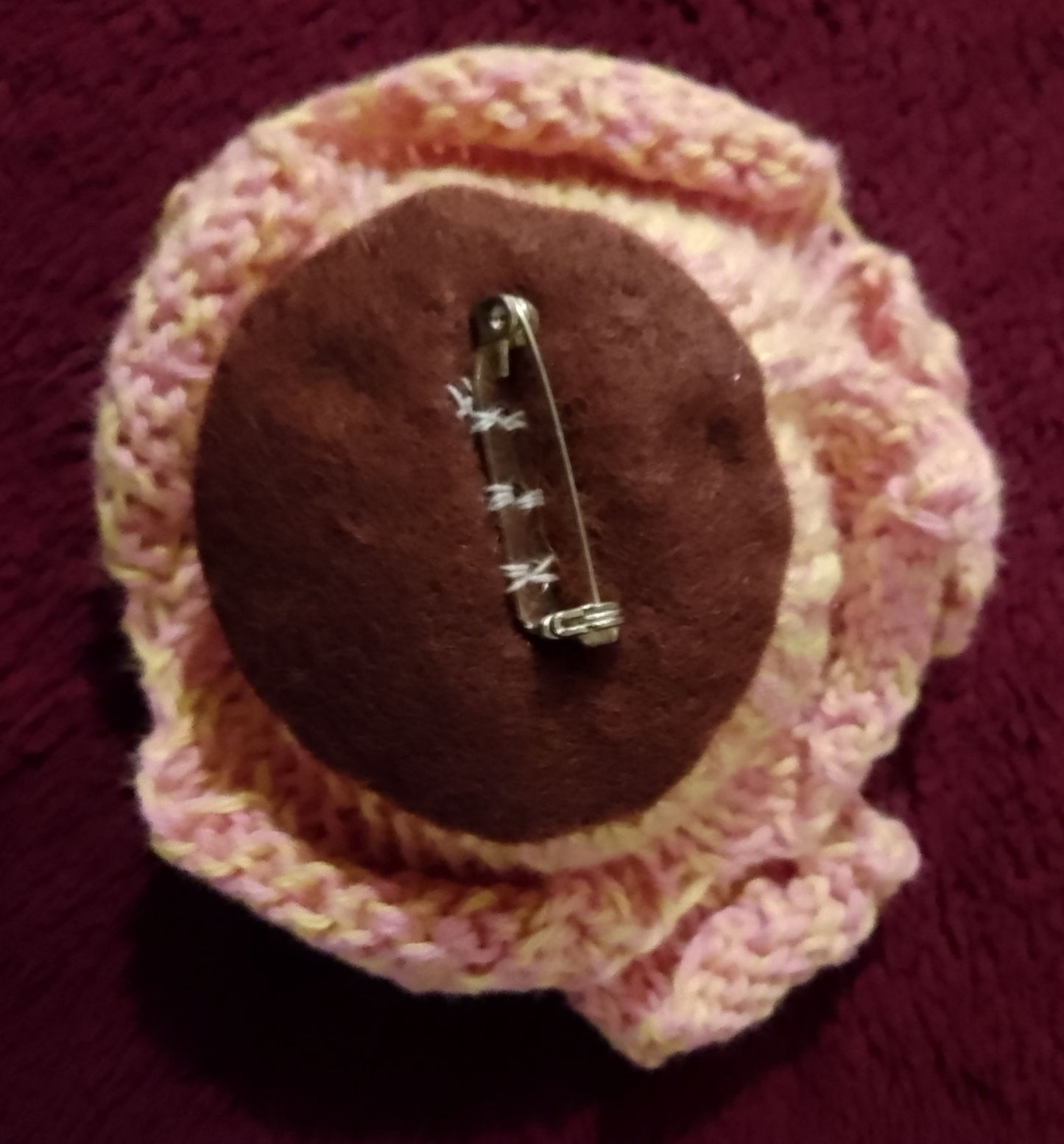 Antique Rose Brooch