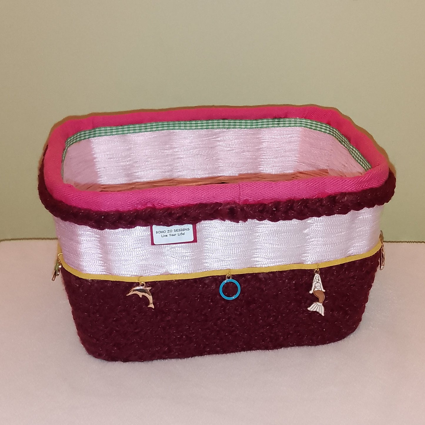 Boho Charm Basket