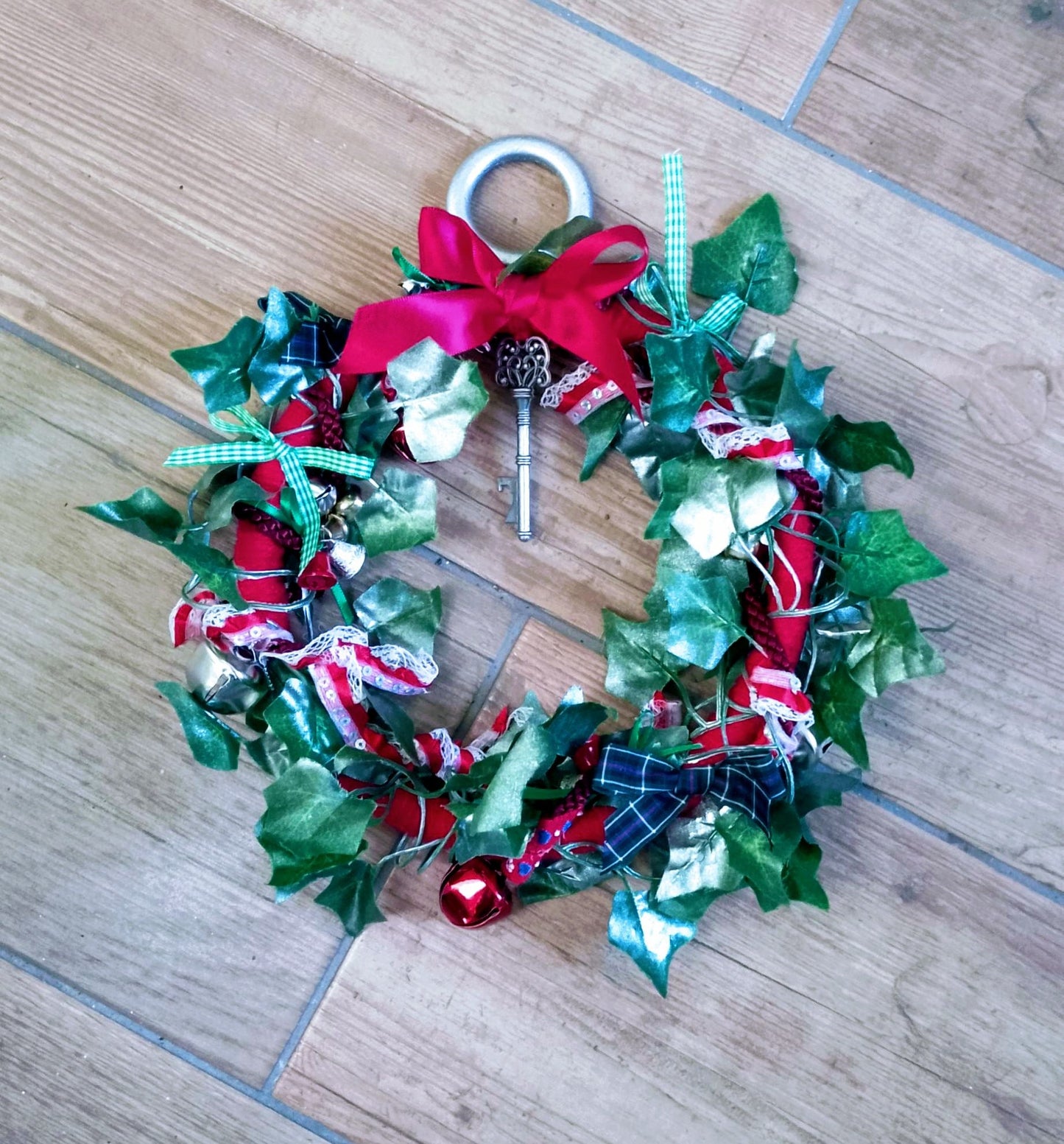 Magical Key Christmas Wreath