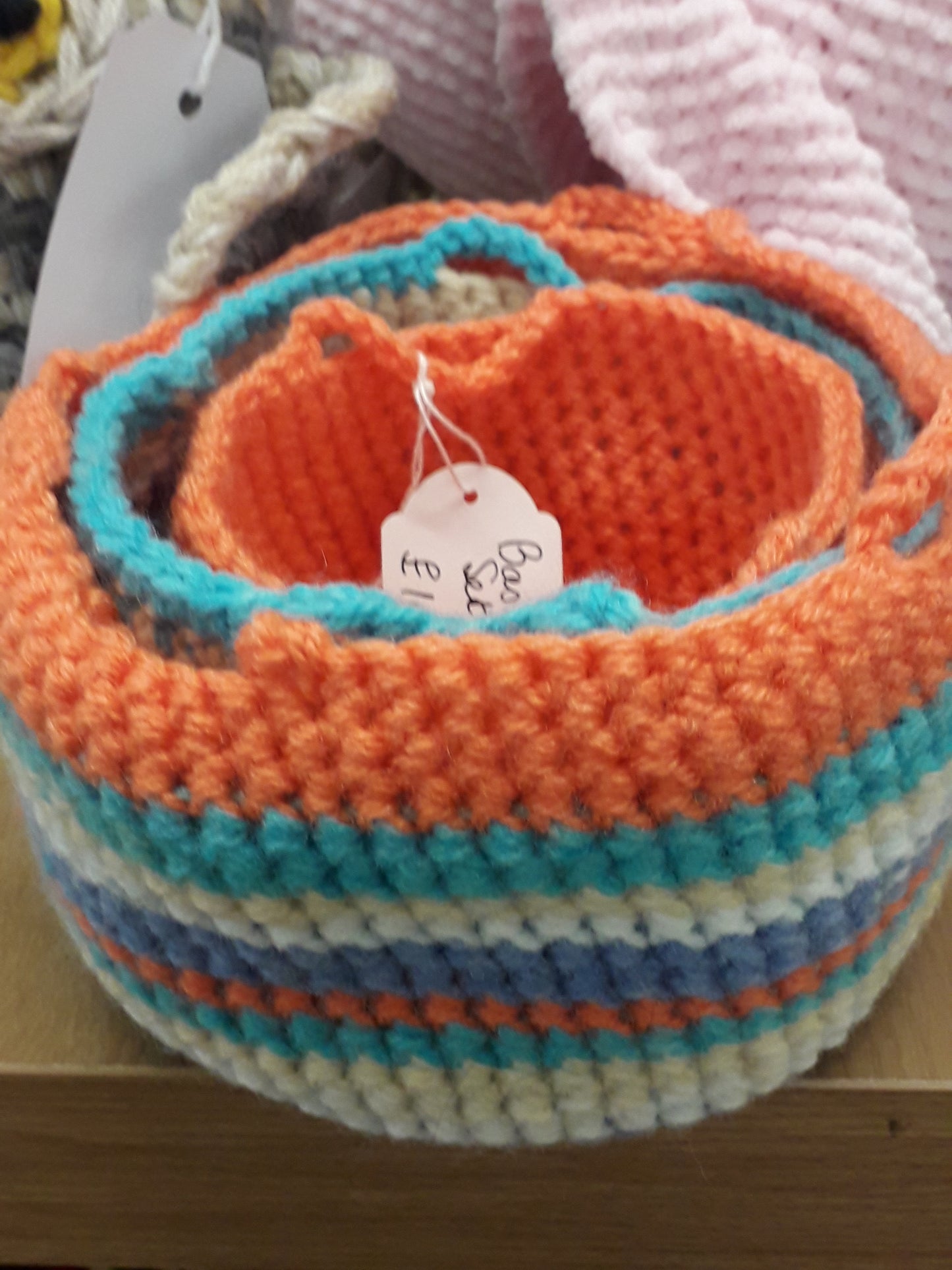 Storage Baskets (Nest of 3) Brights