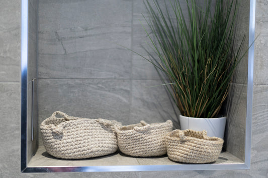 Storage Baskets (Nest of 3) Large, Medium