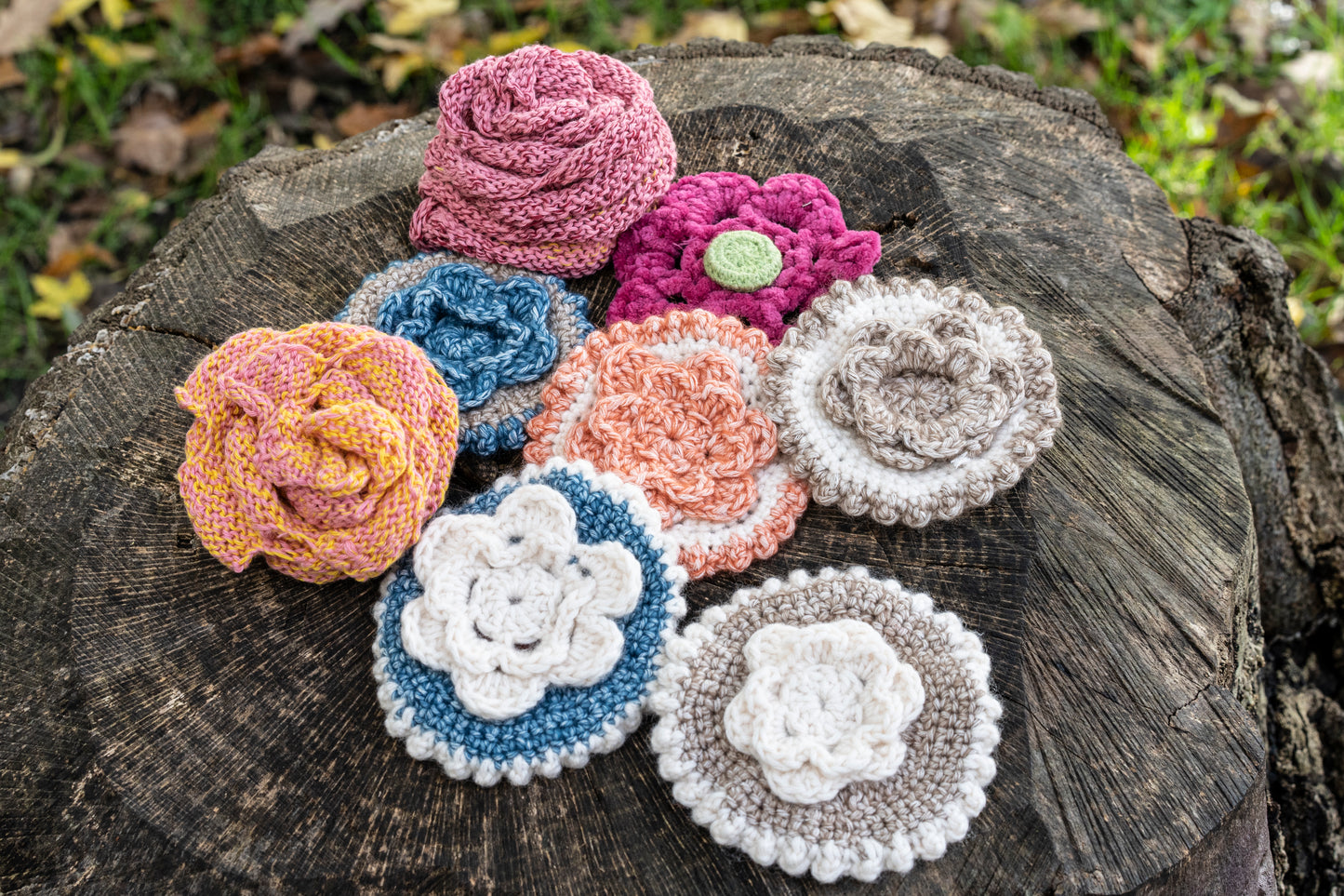 Antique Rose Brooch